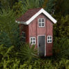 Stuga på stick dekoration