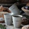 Majas Cottage gofika mugg i grå stengod