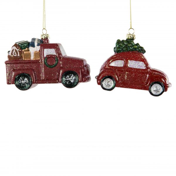Bilar hänge julgranspynt