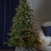 Julgran med inbyggd led belysning 180 cm