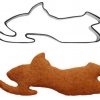 Pepparkaksform snöskoter