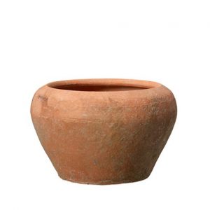 Rund kruka i terracotta