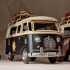 Hippiebuss metall dekoration bil