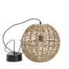 Taklampa rund jute 30 cm