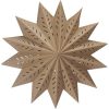 julstjärna brun 50 cm