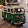 Hippiebuss metall dekoration bil