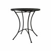 Mosaikbord cafébord trädgårdsbord svart