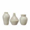 Minivas i porslin offwhite
