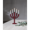 ljusstake röd