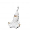 Yoga tomte i vitt