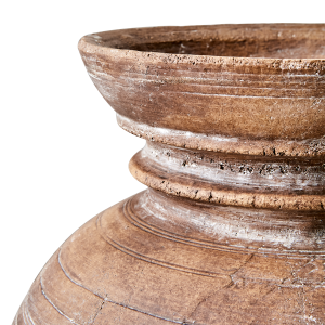 Urna terracotta brun