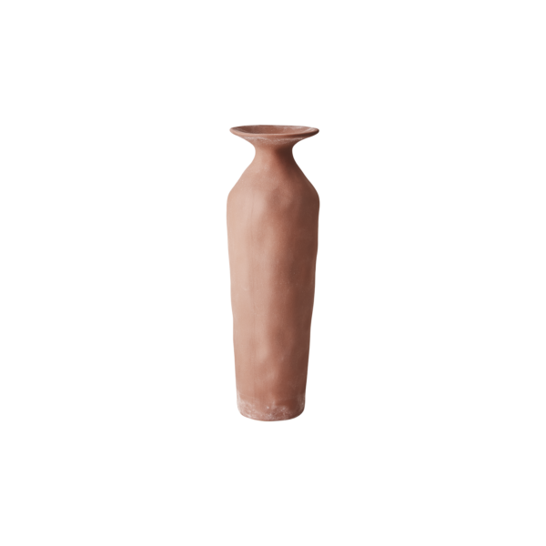 Vas i brun keramik