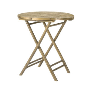Cafébord trädgårdsbord hopfällbart bambu