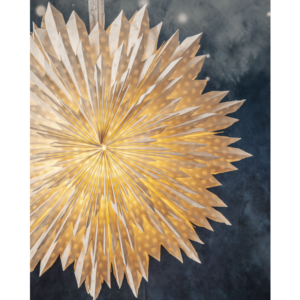 Julstjärna adventssjärna cloud vit papper