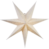 Julstjärna vit papper 60 cm