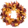 Krans höstlöv dekoration