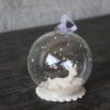 Julgranskula snöglob vit bambi