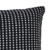 Kuddfodral svart vit rutor