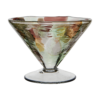 Cocktail / Dessertglas / Skål i flerfärgat glas