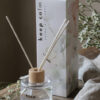 Majas cottage doftpinnar bomullsblomma med text keep calm, relax & breath