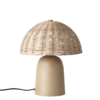 Svamplampa bordslampa limited edition beige natur rotting
