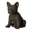 Trädgårdsdekoration staty hund bulldog