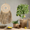 Väggdekoration drömfångare seagrass sjögräs natur boho