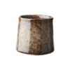 Mini kruka brunmelerad stengods