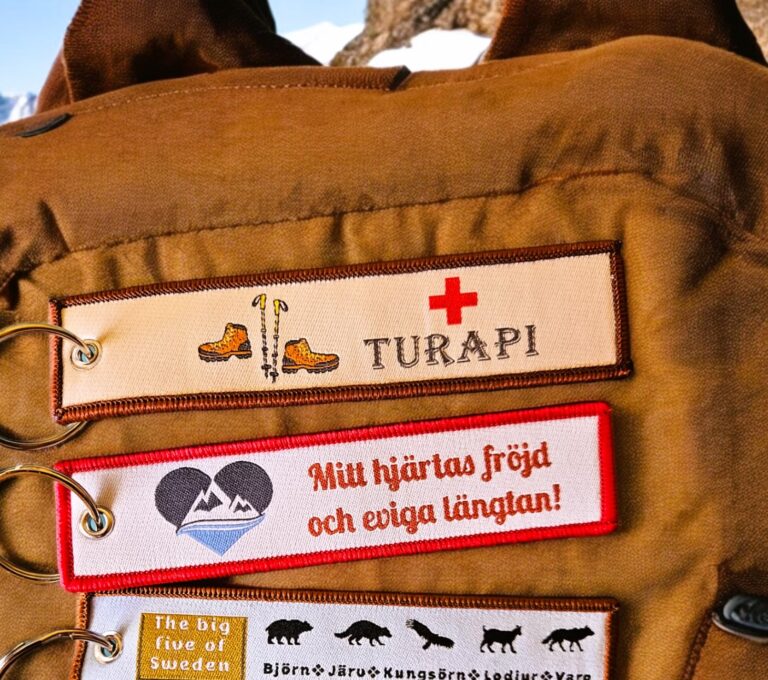 Turapi Nyckelring - The big five of sweden - Lilla Lager