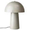 Bordslampa svamplampa i beige järn