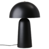Bordslampa svamplampa svart järn