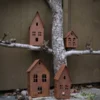 Ljushus huslykta i rostigt järn