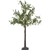 Dekorationsträd olivträd med led belysning för utomhusbruk