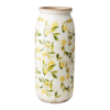 Urna / vas / kruka med citron kvist mönster