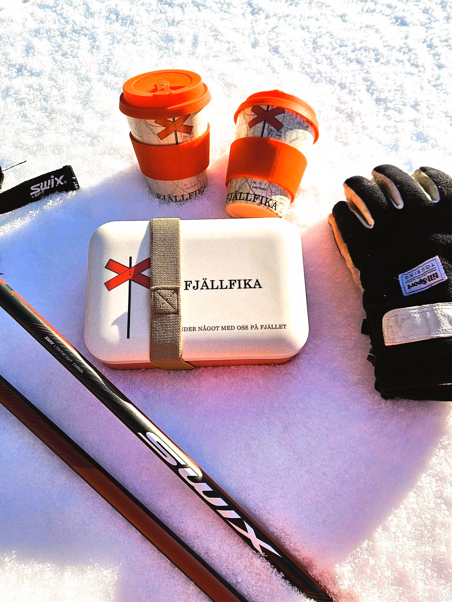 Matlåda fjällfika med ledkryss i bambu