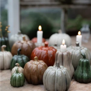 Pumpa dekoration porslin halloween