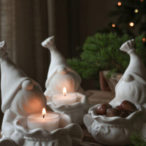 Majas Cottage tomte mr santa ljuslykta värmeljus