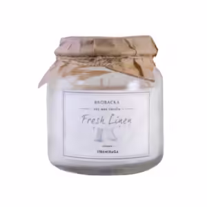 Doftljus Brobacka fresh linen nytvättat