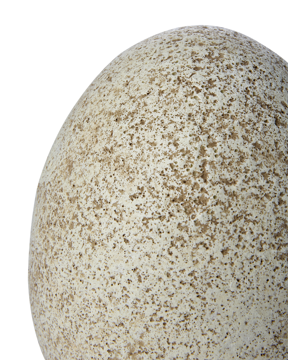 Påskägg dekoration beige stengods