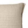 Kuddfodral beige 60 x 50 cm