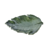 Serveringsfat löv grönmelerad porslin dukning