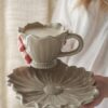 Majas Cottage mugg och fat mussla