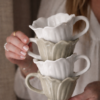 Majas Cottage mugg och fat mussla