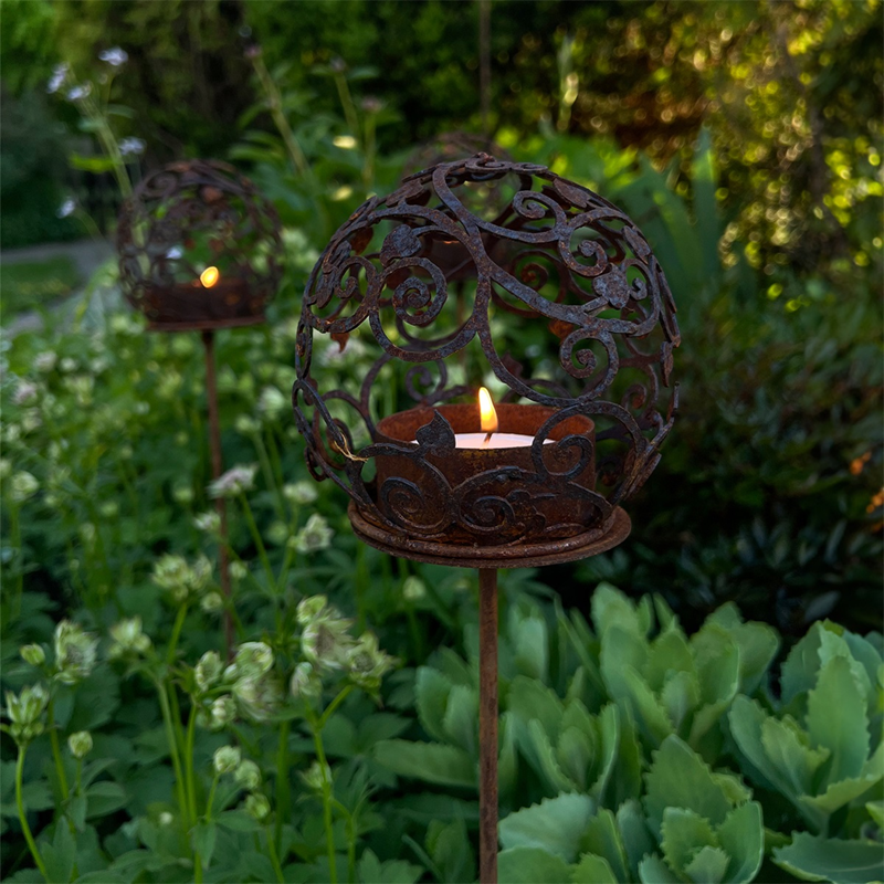 Värmeljushållare blomstick
