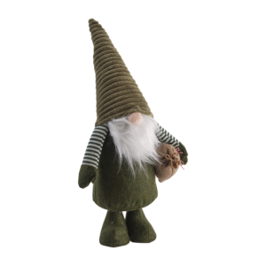 Tomtemor novella grön juldekoration