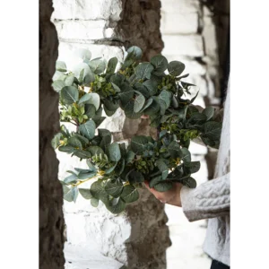 Krans eucalyptus i plast
