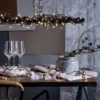 Ljusslinga Crispy Ice White utomhusbelysning 25 meter lång