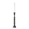 Ljusstake i svart smide järn