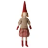 Maileg pixy tomte flicka stor size 5 jul