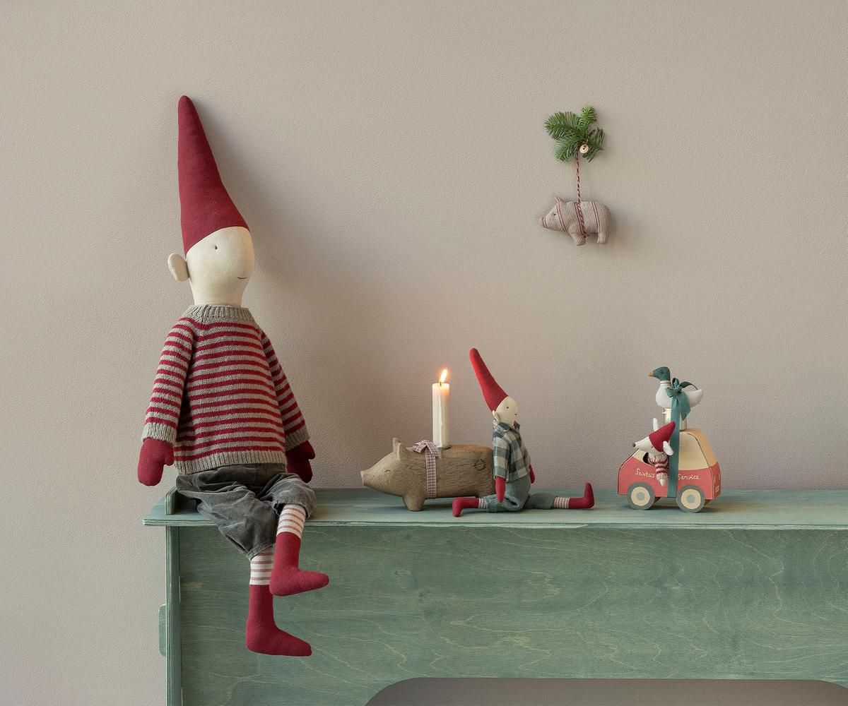 Maileg pixy tomte pojke stor size 5 84 cm